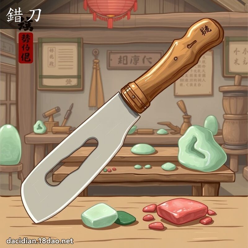 错刀 - 国语大辞典配图