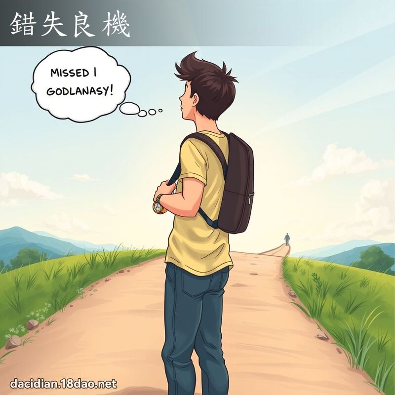 错失良机 - 国语大辞典配图