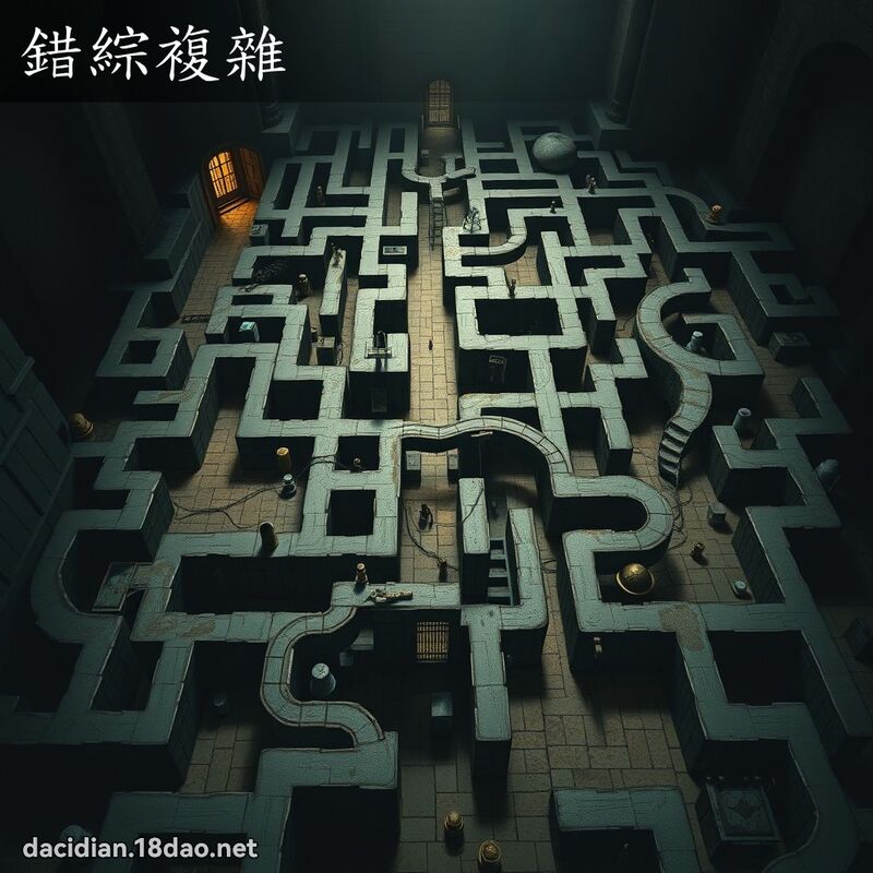 错综复杂 - 国语大辞典配图