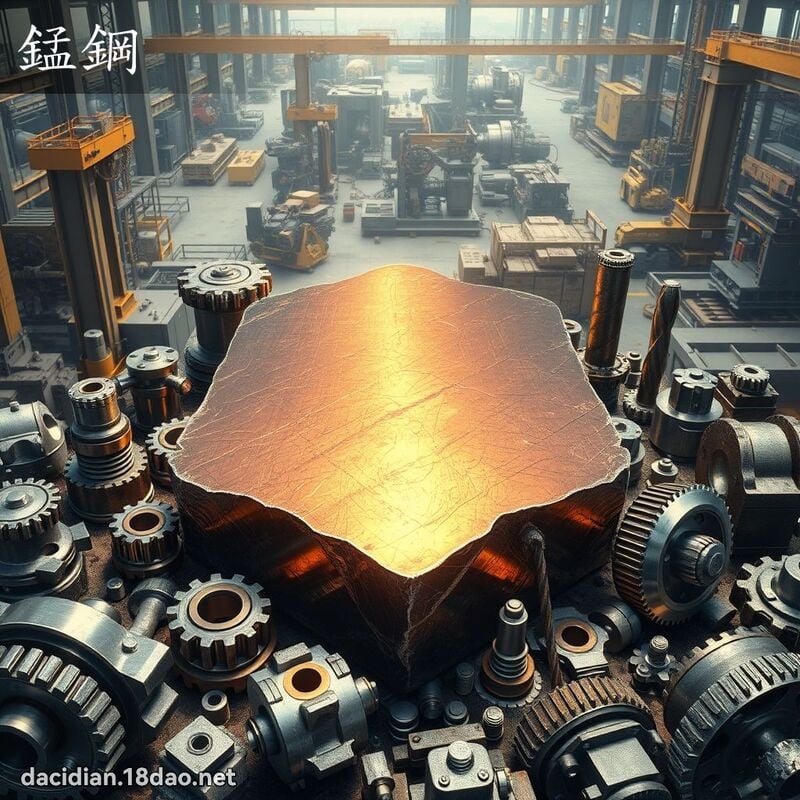 锰钢 - 国语大辞典配图