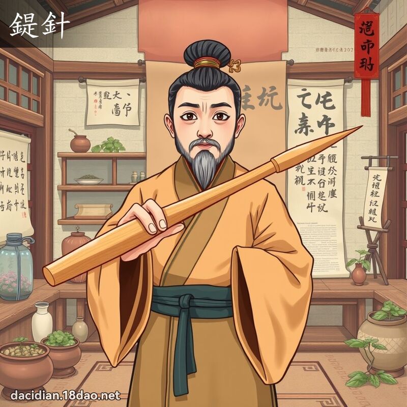 鍉针 - 国语大辞典配图