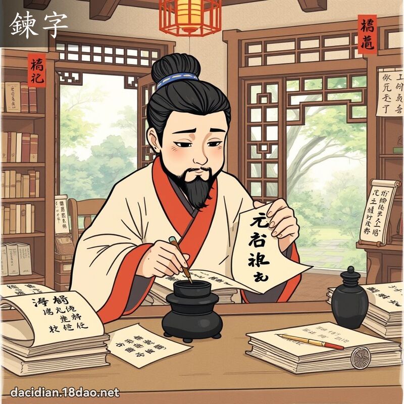 鍊字 - 國語大辭典配圖