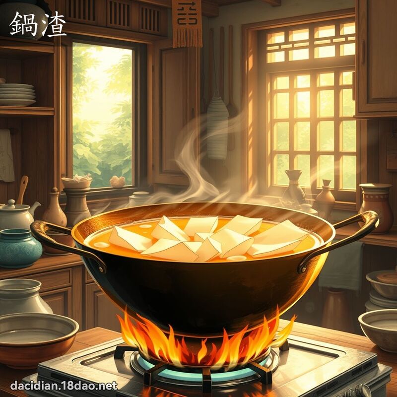 鍋渣 - 國語大辭典配圖