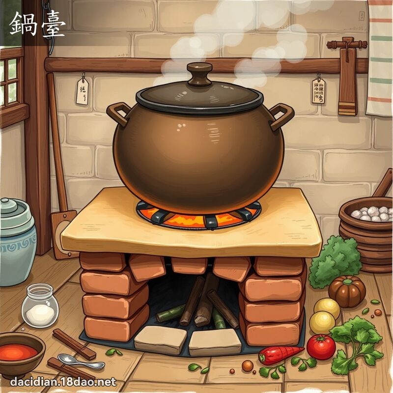 鍋臺 - 國語大辭典配圖