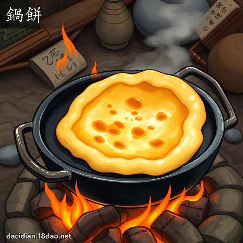 锅饼 - 国语大辞典配图