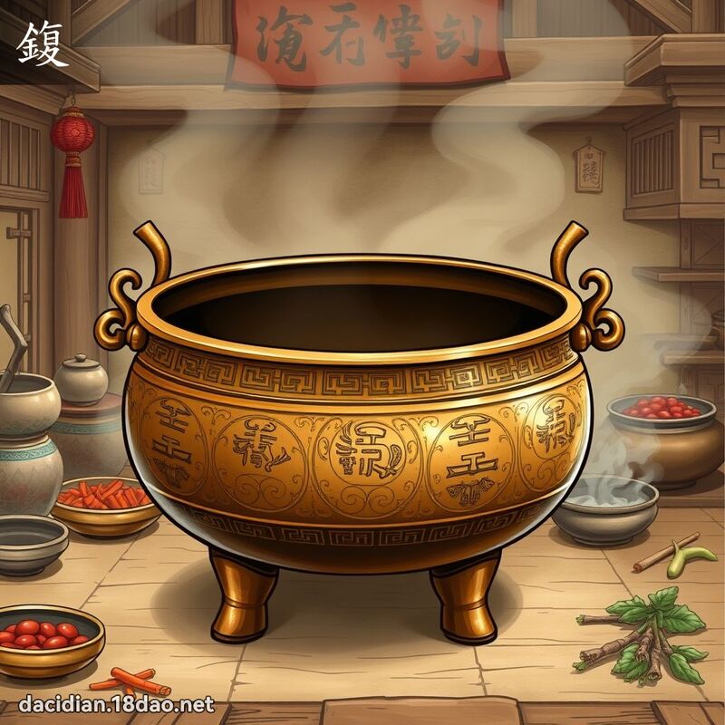 漢字: 鍑 (多音字)