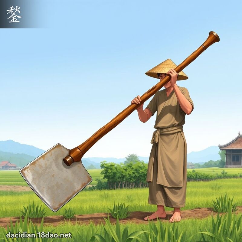 鍫 - 国语大辞典配图