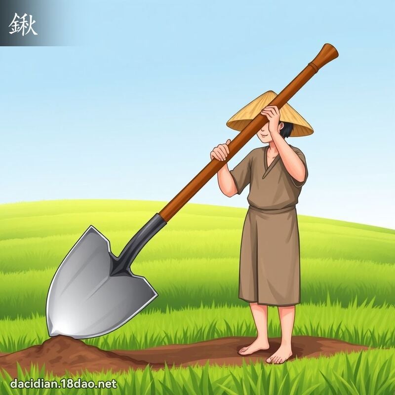 鍬 - 國語大辭典配圖