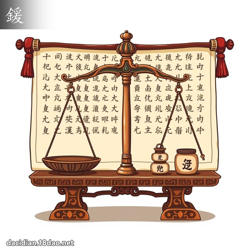 鍰 - 國語大辭典配圖
