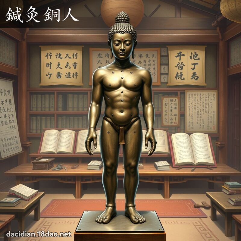 鍼灸铜人 - 国语大辞典配图