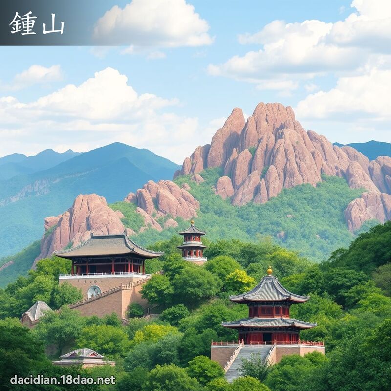 鍾山 - 国语大辞典配图