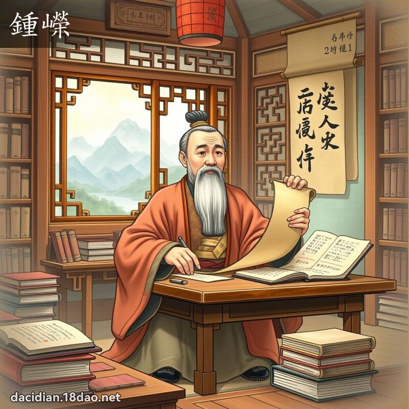 鍾嶸 - 国语大辞典配图
