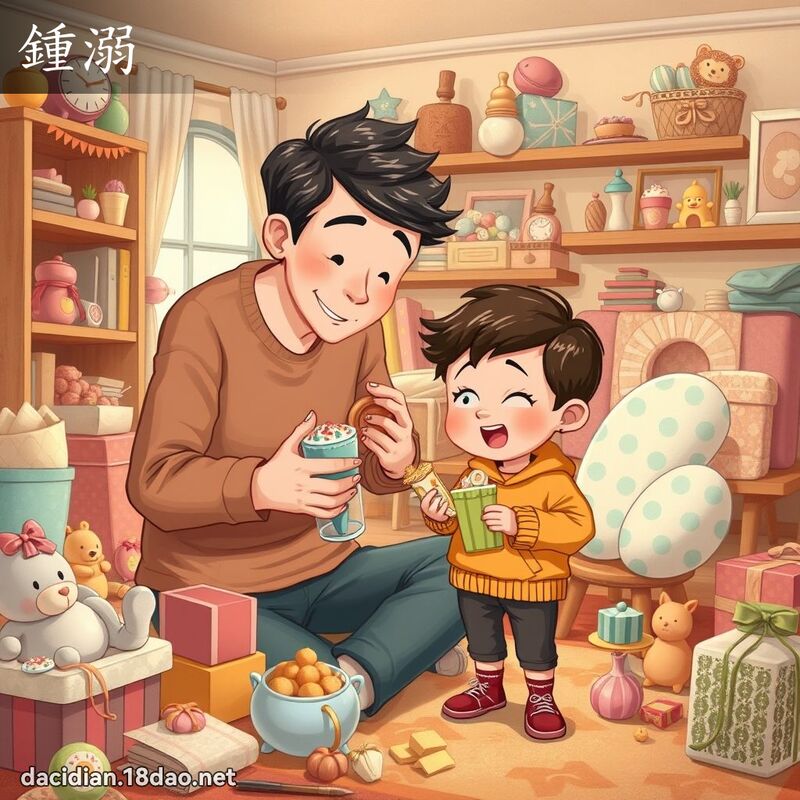 鍾溺 - 国语大辞典配图