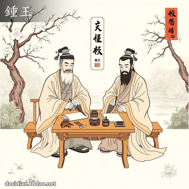 鍾王 - 国语大辞典配图