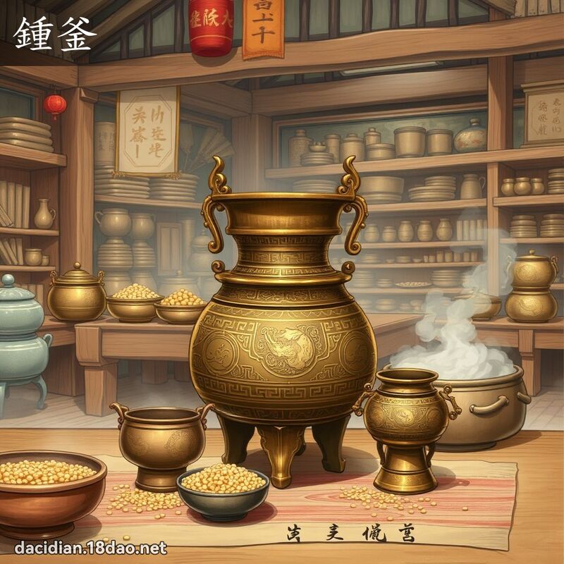 鍾釜 - 國語大辭典配圖