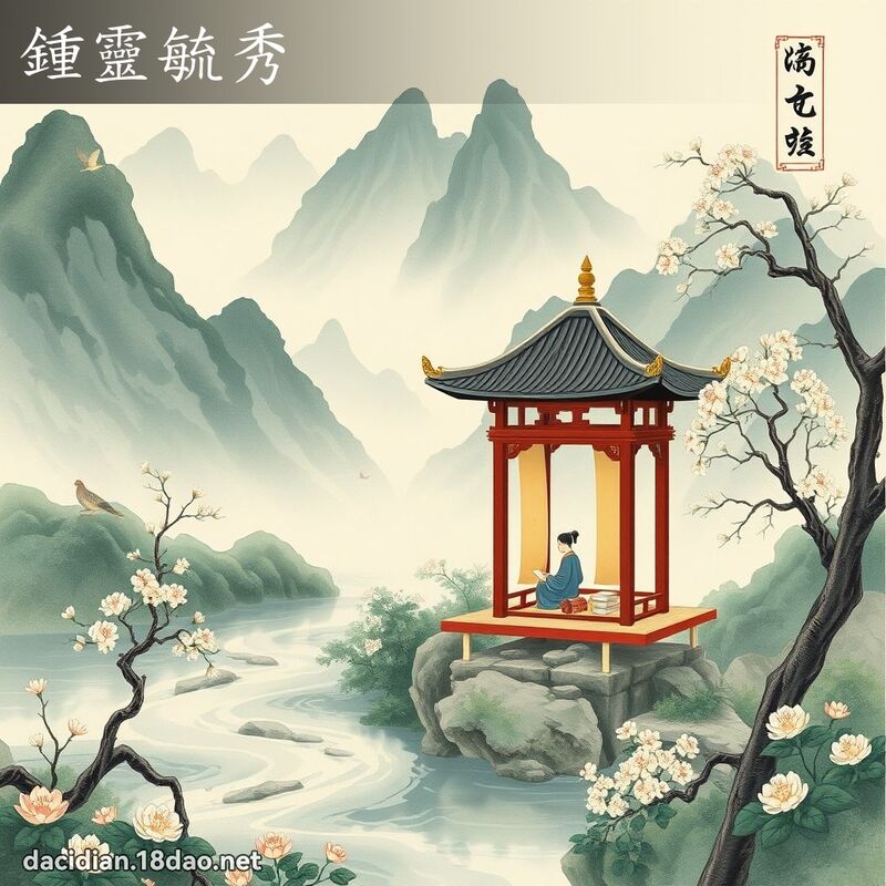 鍾灵毓秀 - 国语大辞典配图