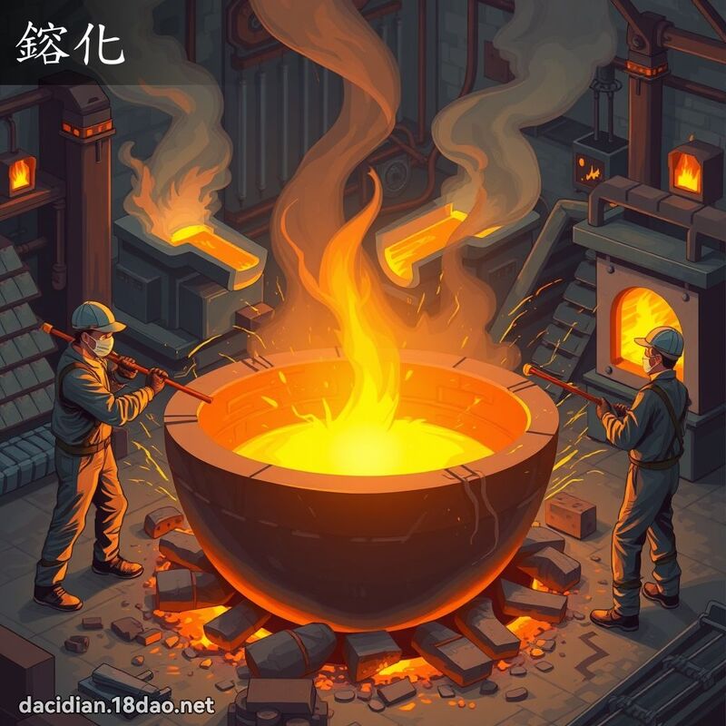 鎔化 - 国语大辞典配图