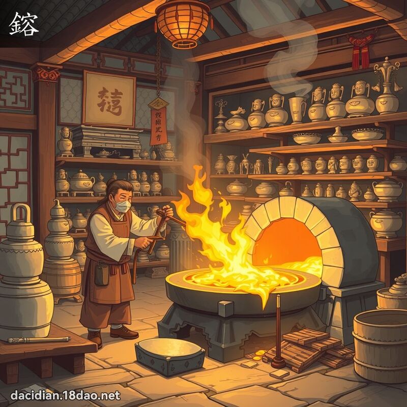 鎔 - 国语大辞典配图