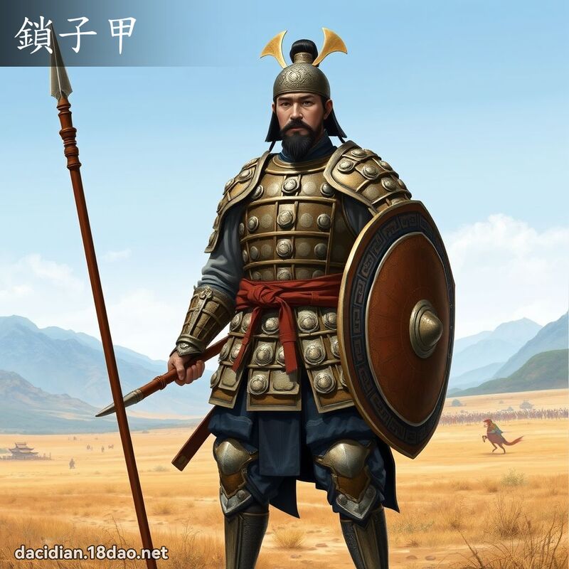 锁子甲 - 国语大辞典配图