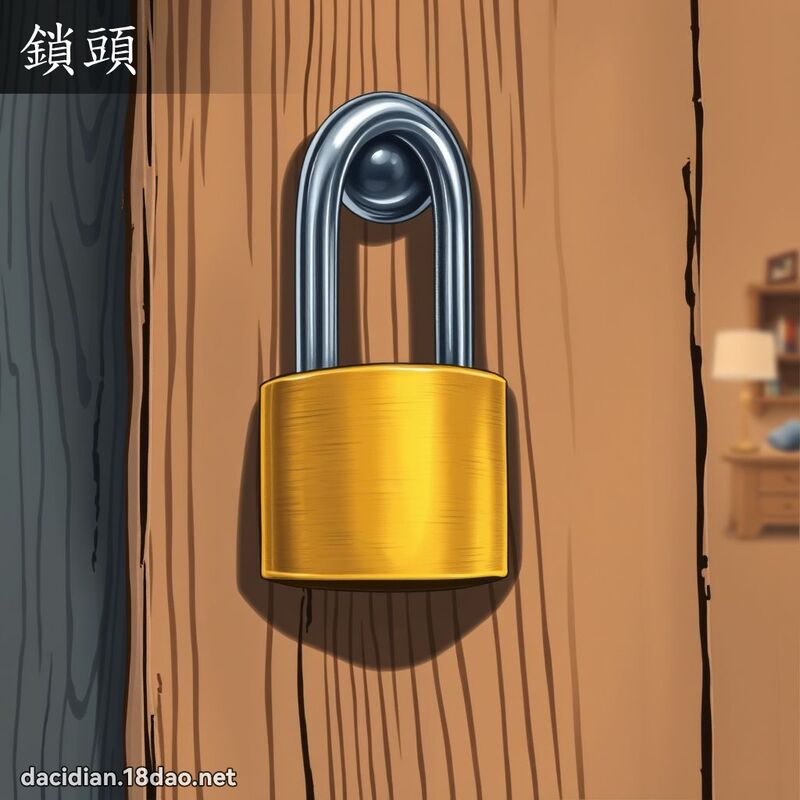 锁头 - 国语大辞典配图
