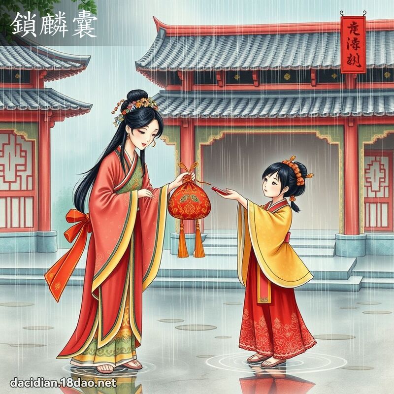 锁麟囊 - 国语大辞典配图
