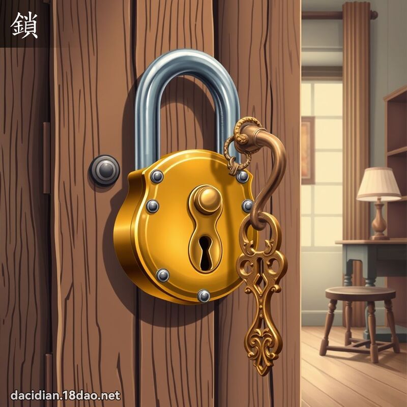 锁 - 国语大辞典配图