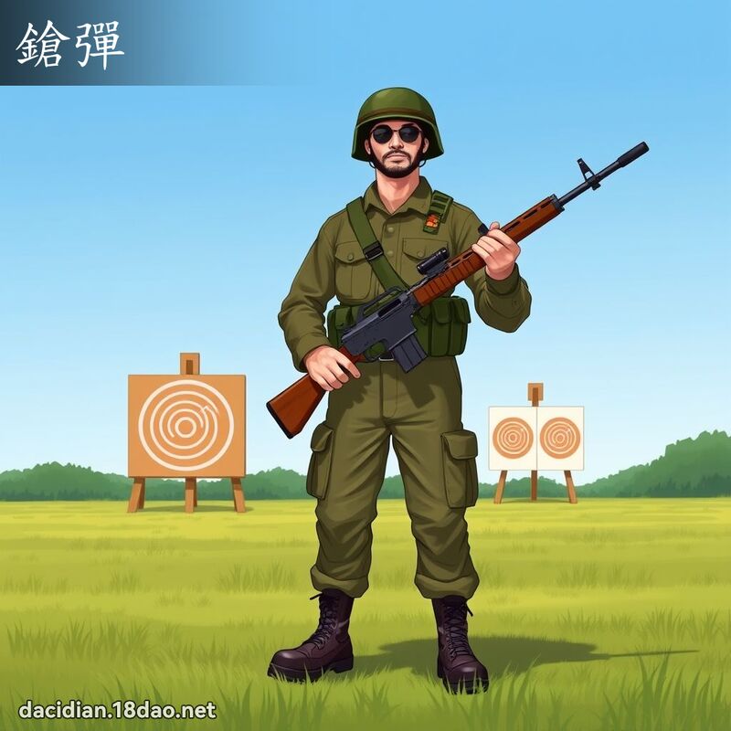 鎗彈 - 國語大辭典配圖