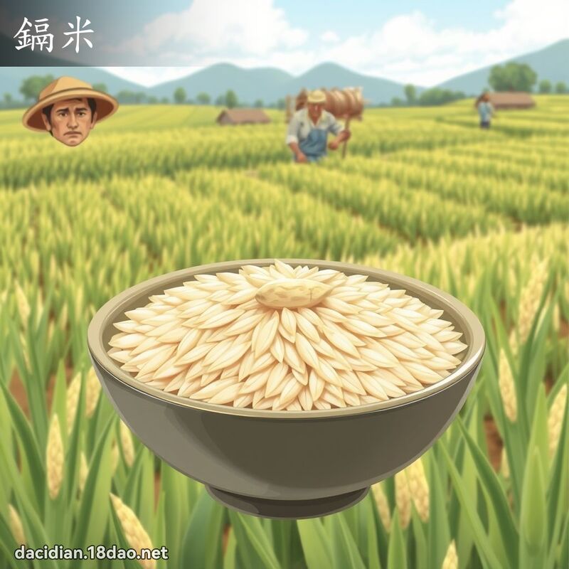 鎘米 - 国语大辞典配图