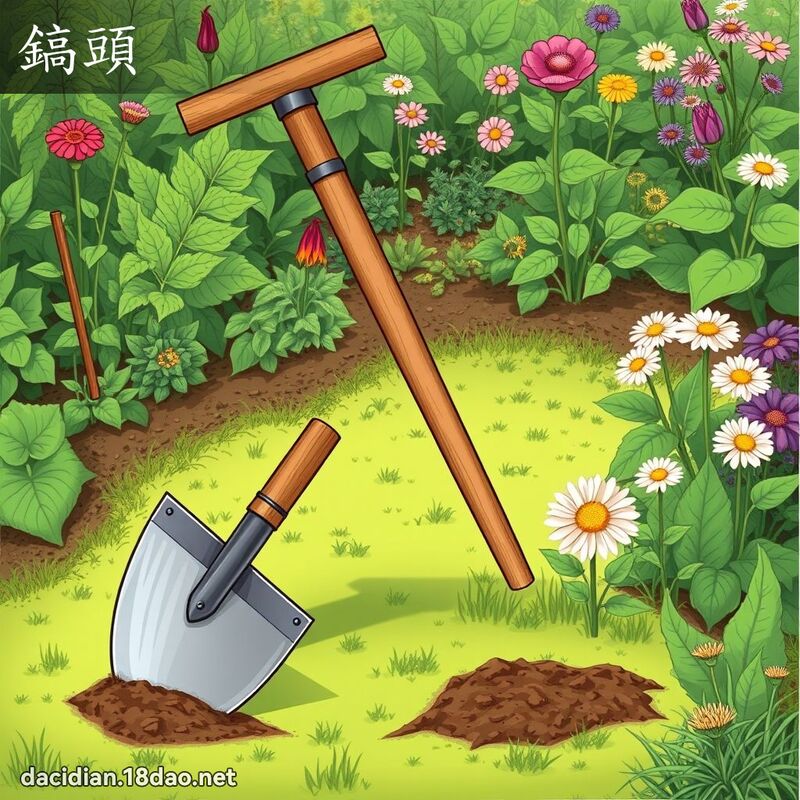 镐头 - 国语大辞典配图