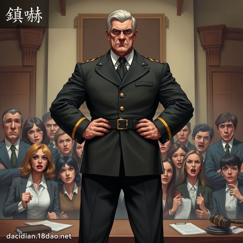 镇嚇 - 国语大辞典配图