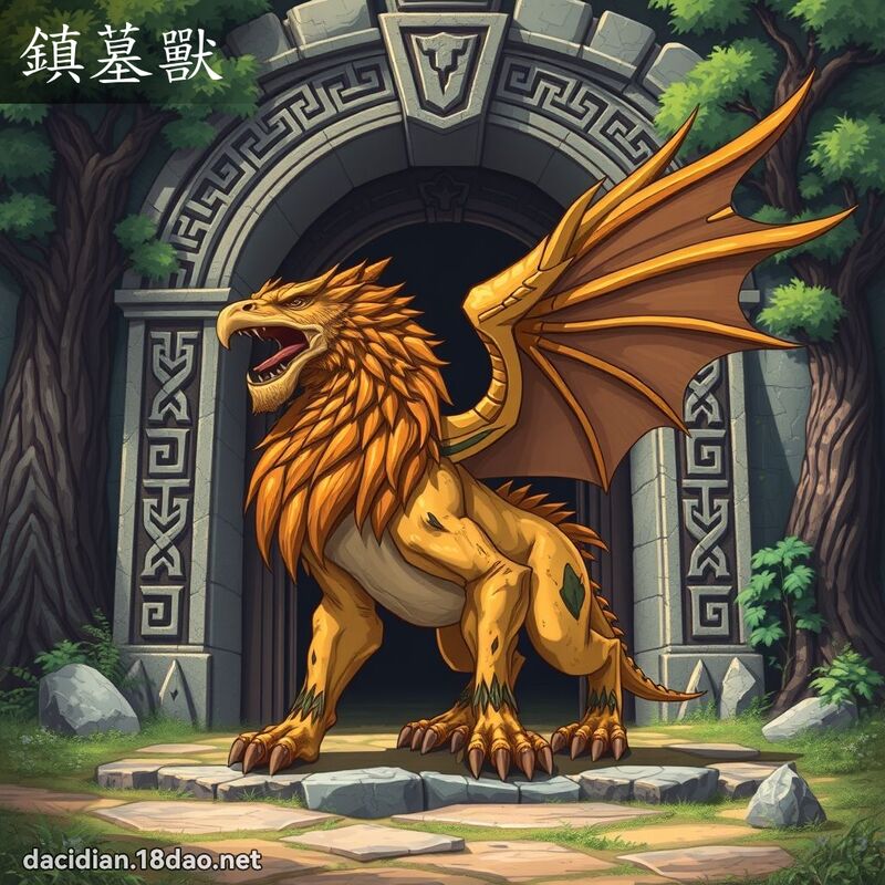 镇墓兽 - 国语大辞典配图