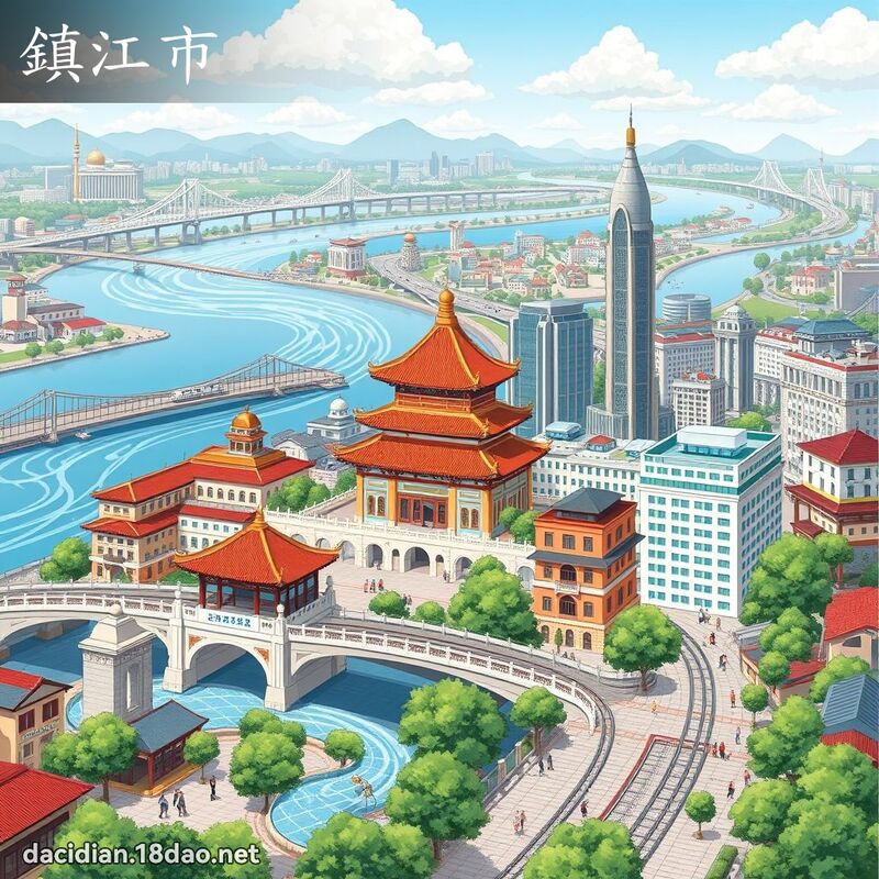 鎮江市 - 國語大辭典配圖