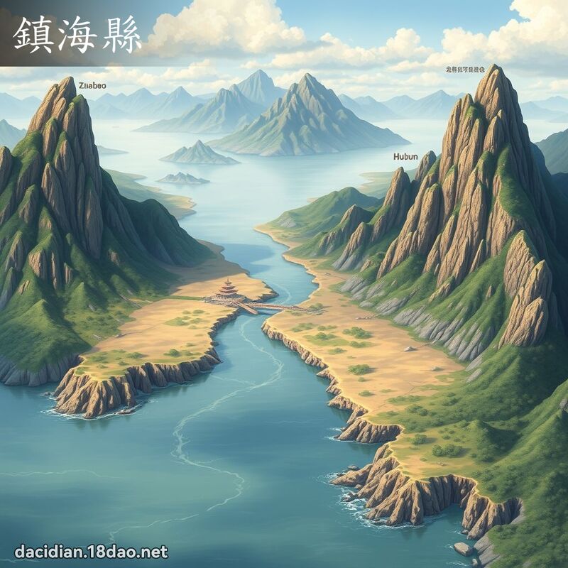 鎮海縣 - 國語大辭典配圖