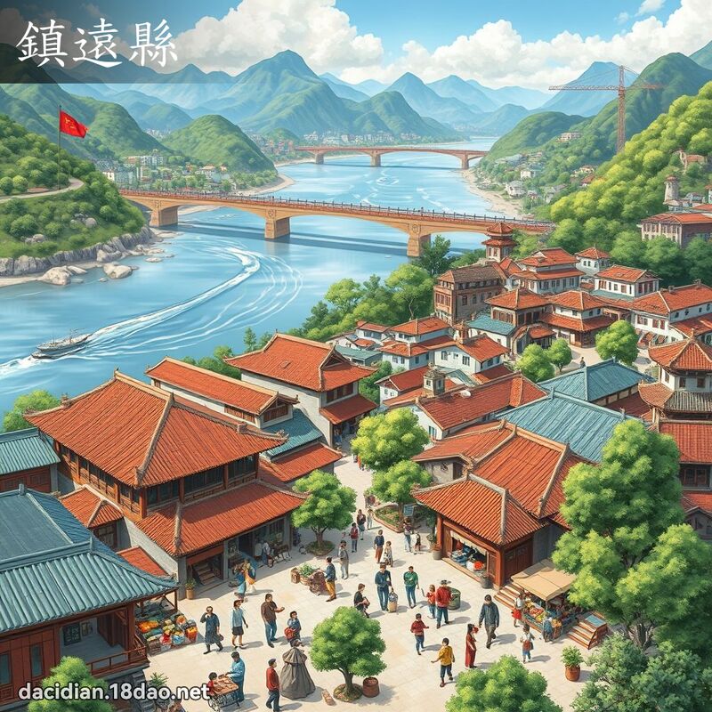 鎮遠縣 - 國語大辭典配圖