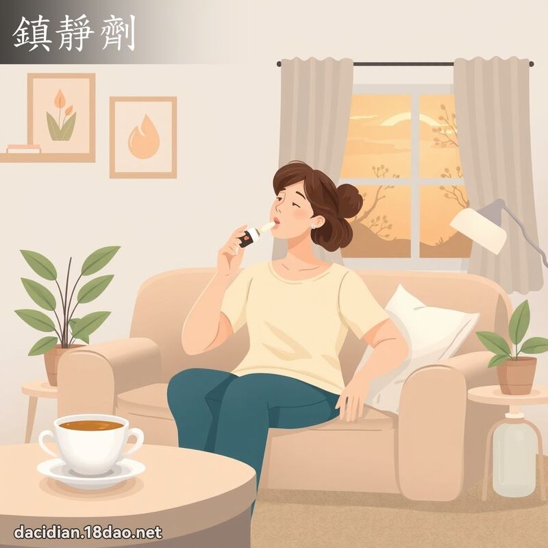 镇静剂 - 国语大辞典配图