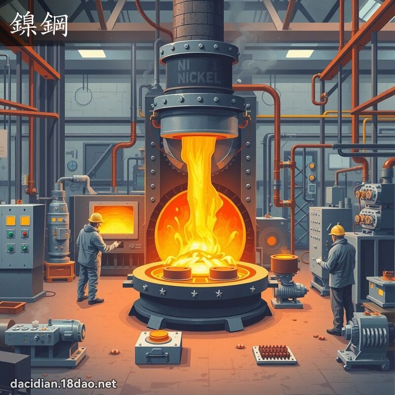 鎳鋼 - 國語大辭典配圖