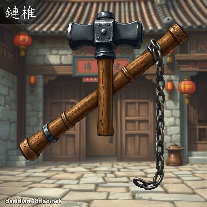 鏈椎 - 國語大辭典配圖