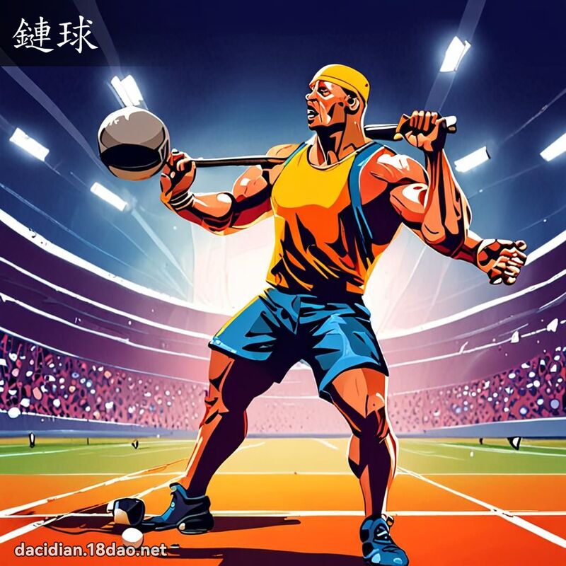 鏈球 - 國語大辭典配圖