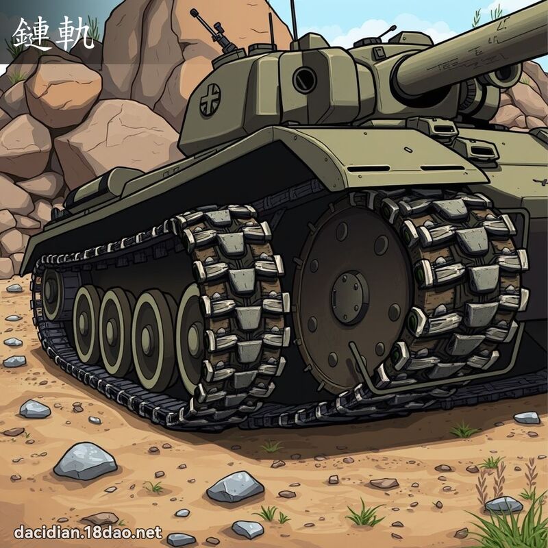 鏈轨 - 国语大辞典配图