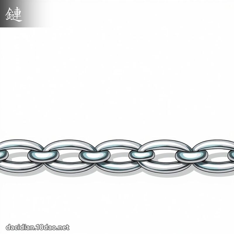 鏈 - 國語大辭典配圖