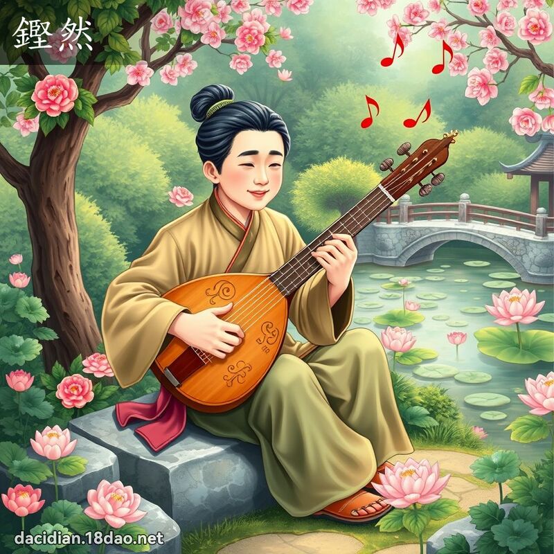 鏗然 - 国语大辞典配图