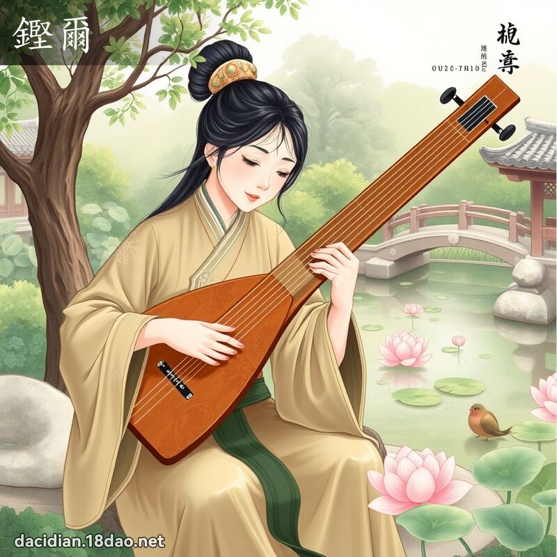 鏗尔 - 国语大辞典配图
