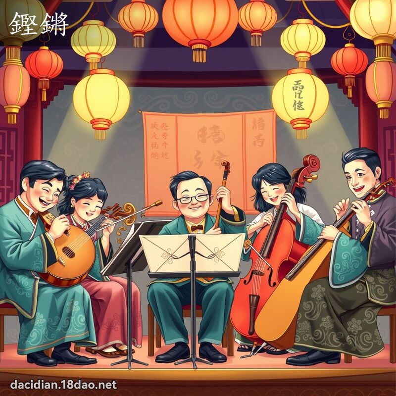 鏗鏘 - 国语大辞典配图