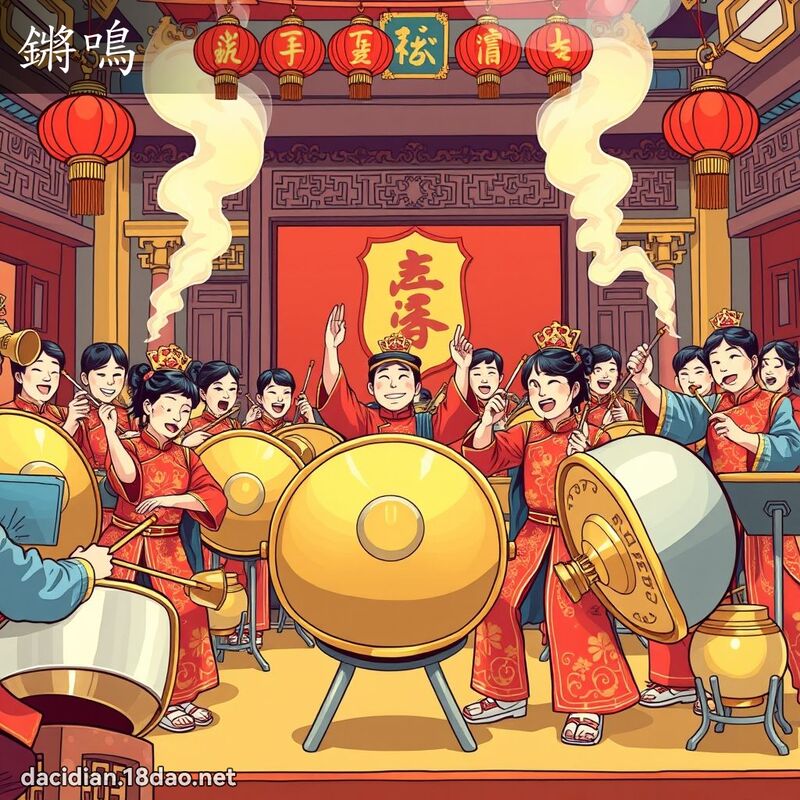 鏘鸣 - 国语大辞典配图