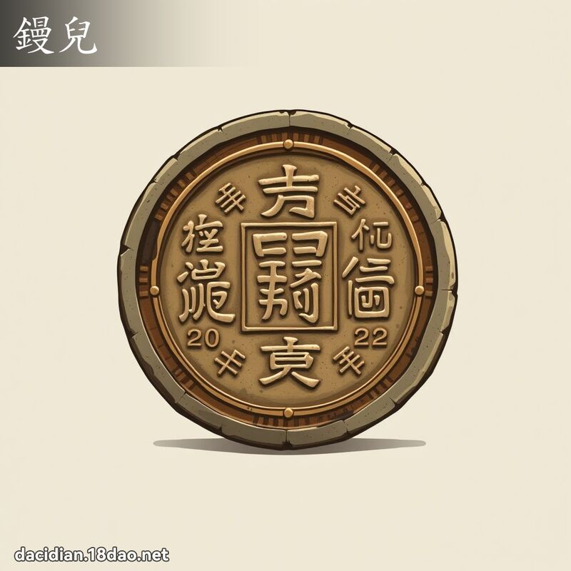 鏝儿 - 国语大辞典配图