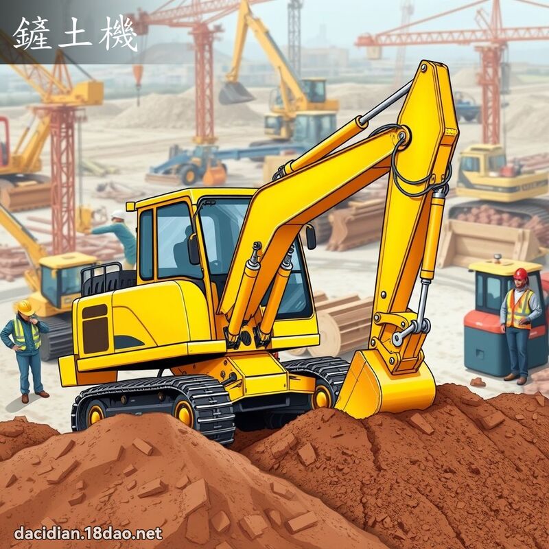 铲土机 - 国语大辞典配图