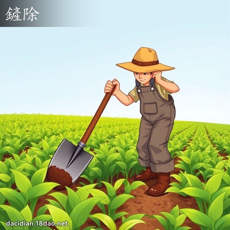 铲除 - 国语大辞典配图