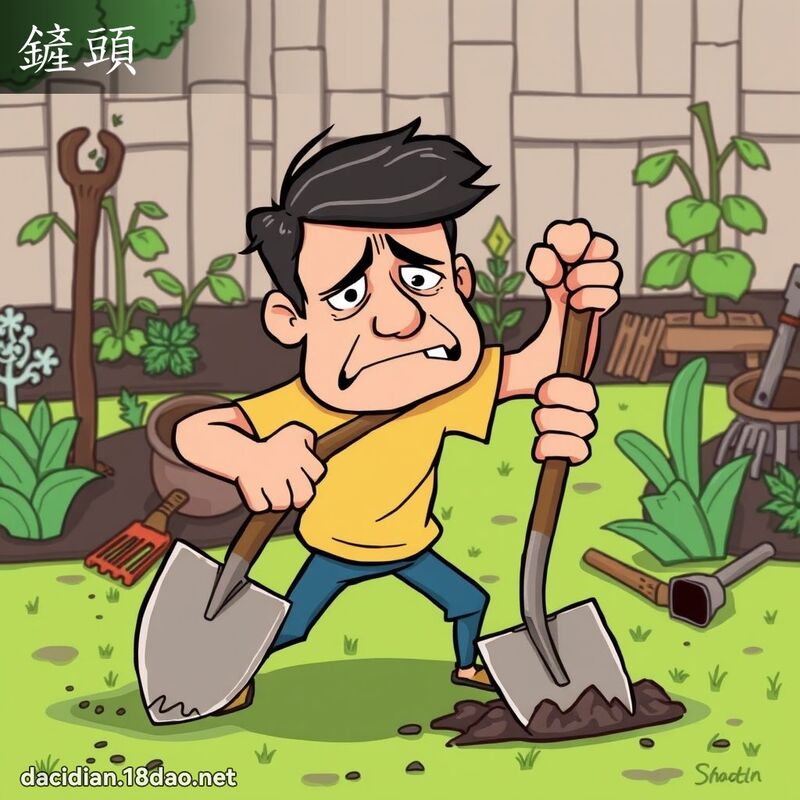 铲头 - 国语大辞典配图