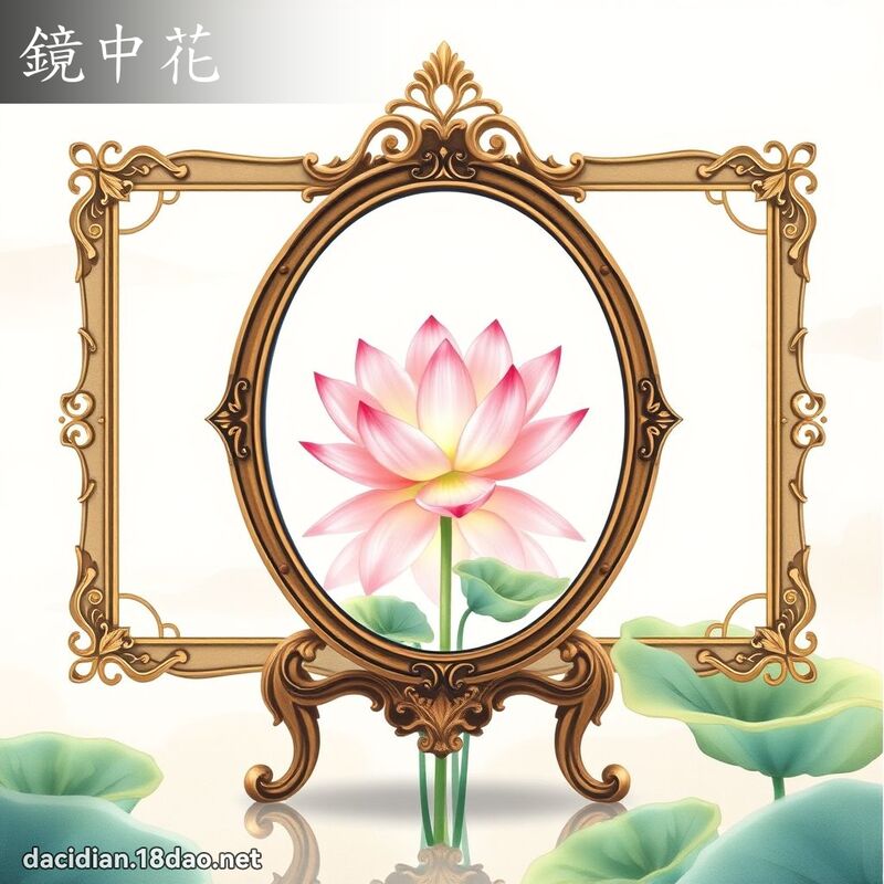 镜中花 - 国语大辞典配图
