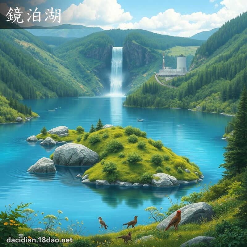 鏡泊湖 - 國語大辭典配圖
